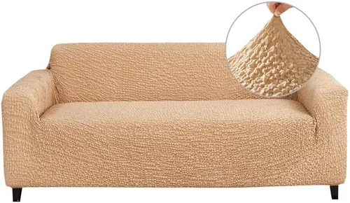 Vista 14 de Funda para sofá de 1, 2, 3, 4 plazas, de poliéster suave, de alta elasticidad, elegante funda para sofá, 1 pieza, protector de muebles para sala