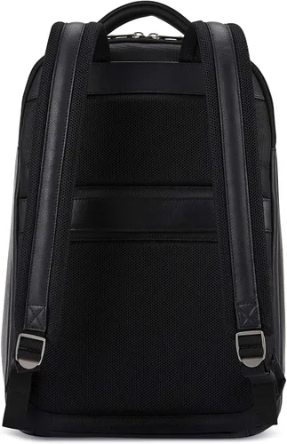 Vista 2 de Samsonite Mochila clásica de cuero, Negro -, Mochila clásica de cuero