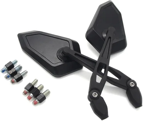 Vista 3 de motorcycle rearview mirror For Kawasaki Z1000 ZRX400 ZRX1100 ZRX1200 KLE650 For V-ersys 650/1000 KLV1000 ER650 ER-6N Z900 Z650,Motorcycle Mirror Side