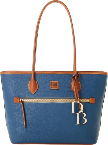 Vista 7 de Dooney & Bourke Bolsos grandes para mujer, bolso de cuero con cremallera Negro