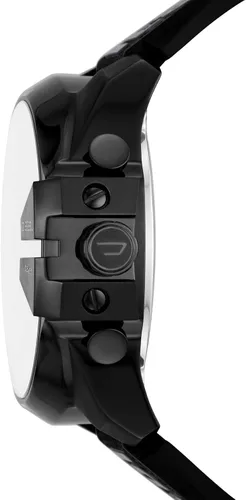 Vista 2 de Diesel, Mega Chief - Reloj de cuarzo con cronógrafo de acero inoxidable para hombre