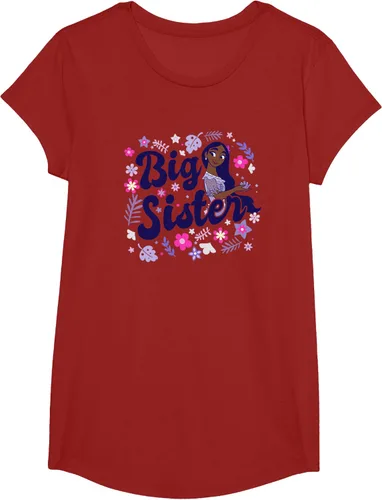 Vista 44 de Disney Encanto Isabela Madrigal Big Sister - Camiseta floral, gris, S Asfalto