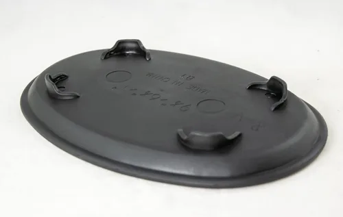 Vista 3 de Oval Negro de plástico Humedad/bandeja de goteo para Bonsai Árbol 9.5"x 6.5"x 1