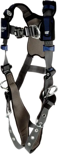 Vista 2 de 3M DBI-SALA ExoFit NEX Plus Comfort Arnés de posicionamiento/escalada estilo chaleco 1140145, pequeño, gris, 1 EA