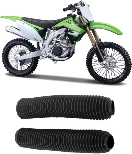 Vista 4 de Botas de choque, protector de horquilla delantera de 14.173 in de longitud, botas de choque de horquilla delantera para motocicleta, reemplazo