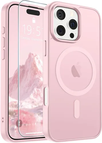 Vista 131 de SUPFINE Funda magnética para iPhone SE 2022 (3ª)/2020 (2ª), iPhone 8 (compatible con MagSafe) (protección contra caídas de grado militar), funda
