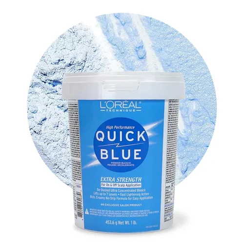 Vista 6 de L'Oréal Technique Quick Blue High Performance Bleach - No Drip