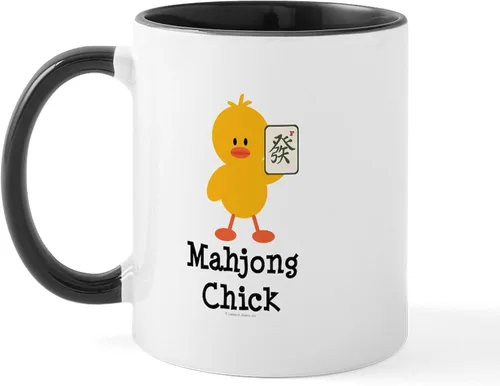 Vista 11 de CafePress Mahjong Mugs - Taza de café de cerámica de 11 oz (11.0 fl oz)