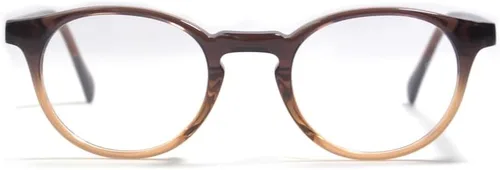 Vista 3 de EAREADA Marco de gafas de acetato hecho a mano, tamaño pequeño, estilo retro, vintage, redondas