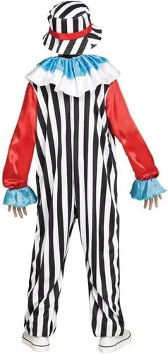 Vista 2 de Carnival Clown - Stripes - Bucket Hat - Costume - Child - 3 Sizes
