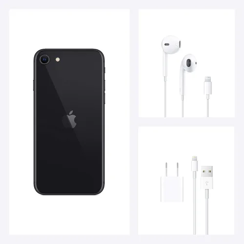 Vista 4 de Apple iPhone SE, Negro