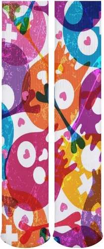 Vista 6 de Sport Socks Dress Decor Socks Comfortable And Breathable Socks