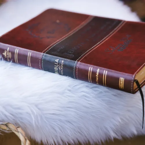 Vista 3 de STARKENBURG COMPANY Biblia Español Personalizada: crea tu propio diseño grabado personalizado con un diseñador, Letra Grande Biblia Santa