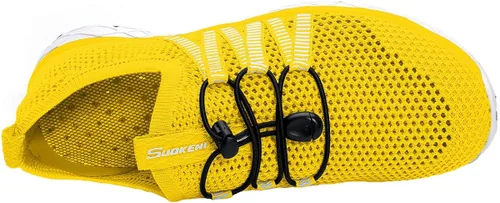 Vista 6 de SUOKENI Zapatos sin cordones de secado rápido para playa o deportes acuáticos