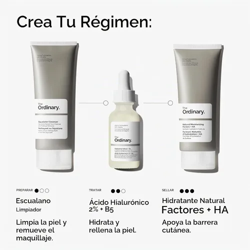 Vista 5 de The Ordinary Hyaluronic Acid 2% + B5 (with Ceramides), Multi-Depth Hydration Serum for Plumper, Smoother Skin