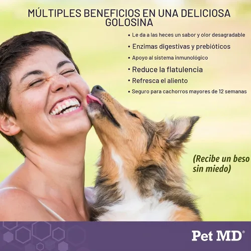 Vista 4 de Pet MD Taburete Disuasorio para Perros - Deja de comer caca para perros - 60