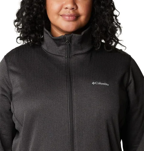 Vista 4 de Columbia Forro polar Park View Grid con cremallera completa para mujer
