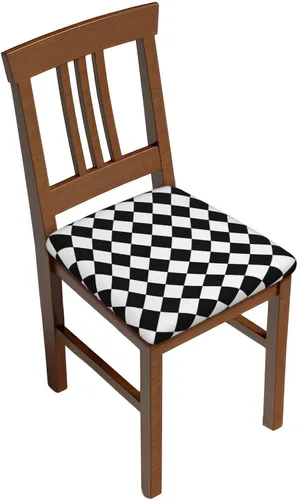Vista 10 de Juego de 2 fundas de asiento extraíbles para silla de comedor, mujeres africanas, fundas elásticas para silla de oficina y cocina, protector
