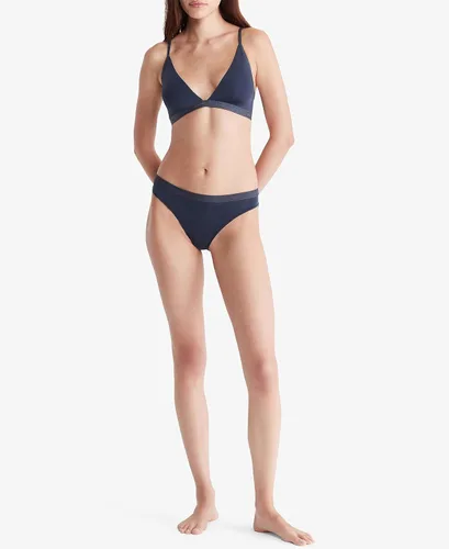 Vista 4 de Calvin Klein Bralette triangular ligeramente forrado de forma a cuerpo para mujer