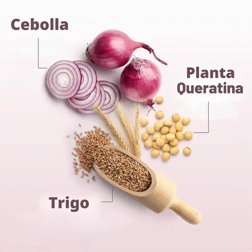 Vista 4 de MAMAEARTH Champú de cebolla con queratina de cebolla y plantas 8.45 fl oz (8.5 fl oz)