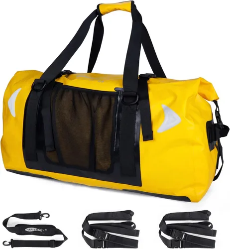 Vista 10 de Bolsa seca impermeable para motocicleta 65L