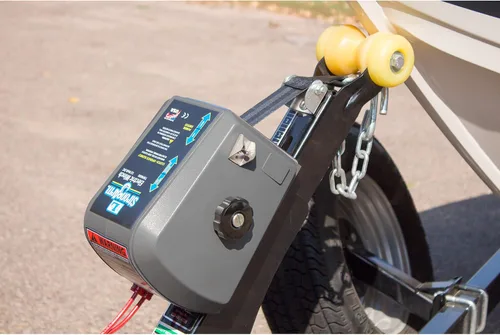 Vista 3 de Dutton-Lainson Company - StrongArm 12 Volt Electric Winch - Heavy Duty Boat Trailer Winch for Marine Use, 1,500 lb - 3,000 lb Capacity, Power inOut