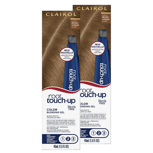 Vista 12 de Clairol Root Touch-Up - Gel de mezcla de color semipermanente para el cabello, 2 negros, paquete de 1