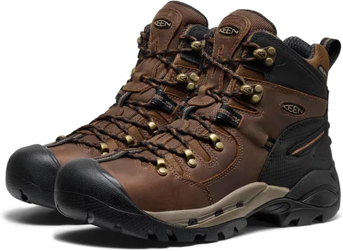 Vista 4 de KEEN Utility Pittsburgh - Botas de trabajo impermeables con punta de acero para hombre de 6 pulgadas