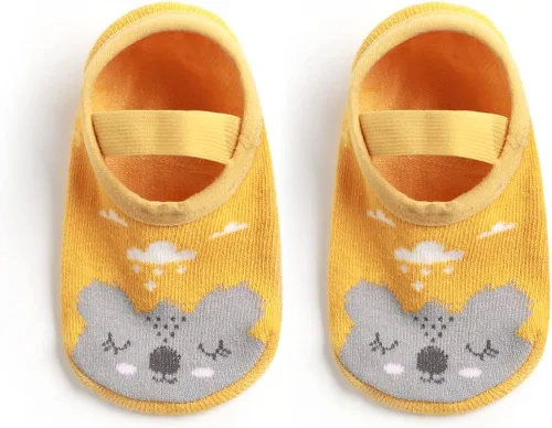 Vista 4 de Calcetines antideslizantes para bebés y niñas de 0 a 36 meses, 6 pares