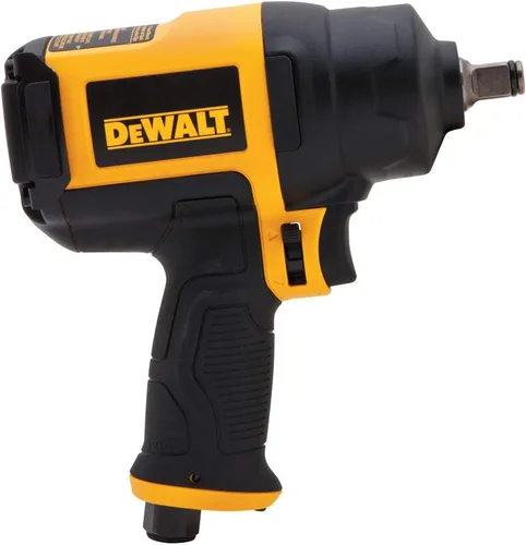 Vista 6 de DEWALT Llave de impacto de accionamiento de 1/2 pulgada, amarilla, negra, neumática (DWMT70774)