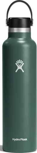 Vista 7 de Hydro Flask - Termo de tapa Flex estándar, negro, 532 ml