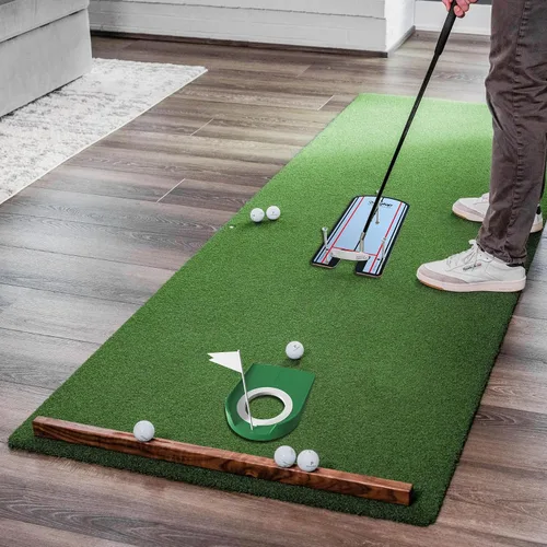 Vista 6 de KINGTOP Espejo de Putting de Golf - Ayudas de Entrenamiento de Alineación de Putting para Consistencia y Precisión - Ideal para Práctica