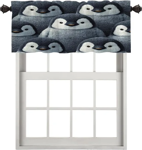Vista 73 de Cortinas opacas de poliéster multicapa para ventanas de padre e hijo, 2 unidades, 26 x 24 pulgadas
