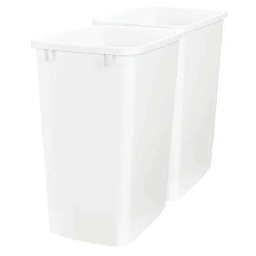 Vista 10 de Rev-A-Shelf 35 Quarts (33.4 litros) Bote de basura para fregadero de cocina para gabinete de cocina base y baño, reemplazo de bote de basura