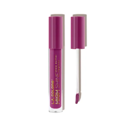 Vista 25 de Manteca de Karité Lip Gloss de lato brillo L.A. Colors, de 0,14 onza, Bebé Pastelillos (Baby Cakes)