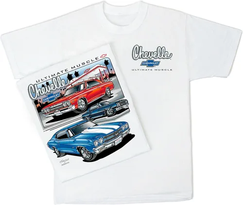 Vista 2 de Chevelle Ultimate muscular playeraSS Chevrolet 656770Chevy Z-16SS396SS454