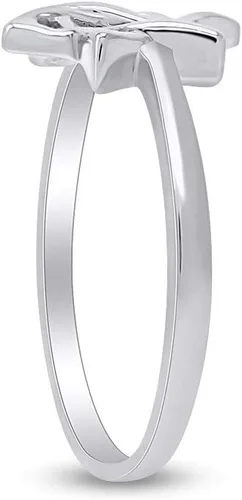 Vista 3 de Anillo de escudo hebreo magen judío de estrella de David, símbolo de estrella, oro de 14 quilates sobre plata esterlina