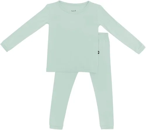 Vista 35 de KYTE BABY Juego de pijama para niños pequeños – Pijamas para niños pequeños hechas de material de rayón de bambú suave Pollito de Aloe