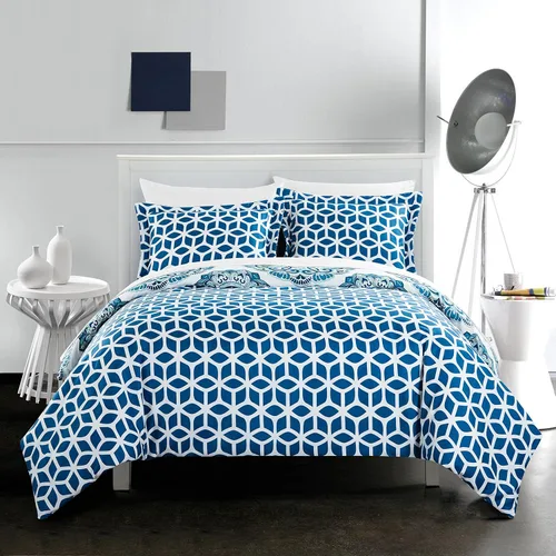 Vista 2 de Chic Home Barcelona - Juego de edredón reversible