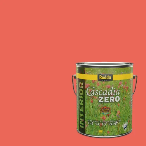 Vista 111 de Rodda Paint CASCADIA ZERO - Pintura e imprimación semibrillante para interiores en uno, cuarto de galón, madera de haya beechwood