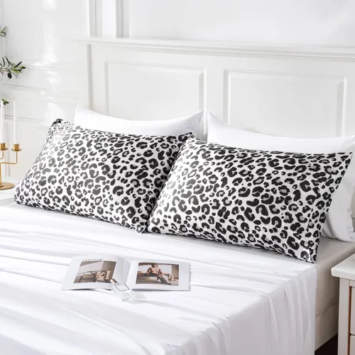 Vista 200 de MR&HM - Funda de almohada de satén