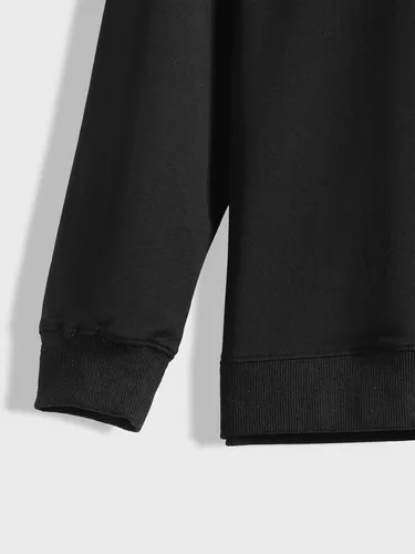 Vista 4 de Sudadera de voleibol para mujer, mezcla de algodón casual y moderna para amantes del voleibol