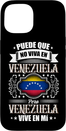 Vista 6 de Funda para iPhone 16 Puede Que Yo No Viva En Venezuela, Pero Venezuela Vive En Mí