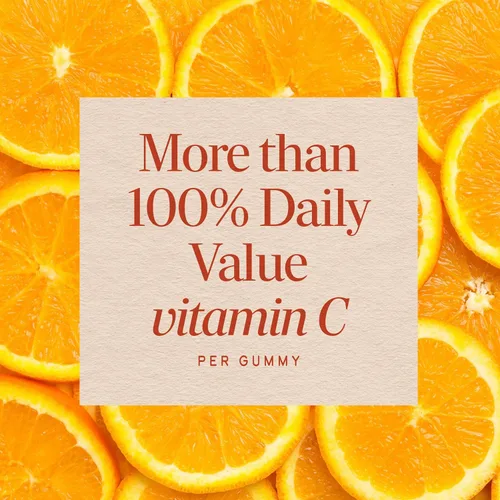Vista 4 de Nature's Way Gomitas de vitamina C, 250 mg por porción, naranja, 120
