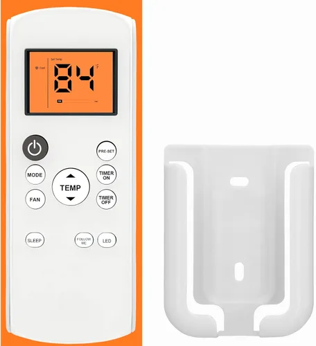 Vista 6 de Reemplazo para Easy Home Midea AC aire acondicionado remoto RG57H3 (B)/BGCEFU1-M