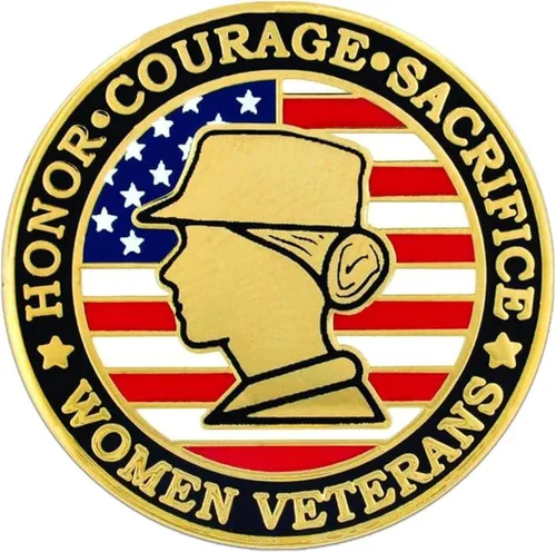 Vista 13 de PinMart Pin de veterano – Pin patriótico americano de solapa o sombrero – Orgulloso de ser retirado ejército, marina, fuerza aérea o cuerpo