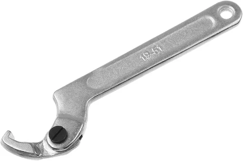 Vista 11 de Utoolmart Herramienta de llave C, 3/4-2 pulgadas (0.748-2.008 in) llave de gancho ajustable de cromo vanadio (nariz redonda), 1 unidad