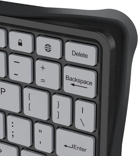 Vista 5 de Teclado Bluetooth hecho para Amazon Kids, para Fire Kids Pro de 10 pulgadas y tabletas Fire Kids de 10 pulgadas Negro