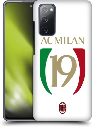 Vista 32 de Head Case Designs AC Milan Away Kit 2022/23 - Carcasa rígida con licencia oficial compatible con Samsung Galaxy S20 FE / 5G Kit visitante