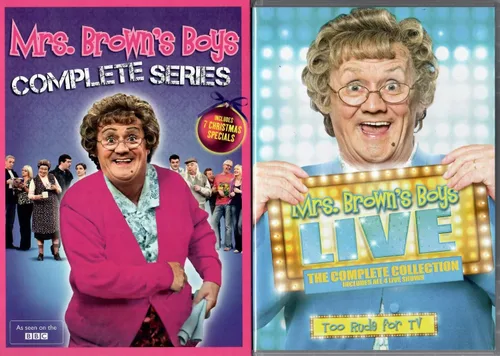 Vista 2 de Mrs. Brown's Boys Complete Series Box Set Live The Complete Collection (2-Set DVD Pack)